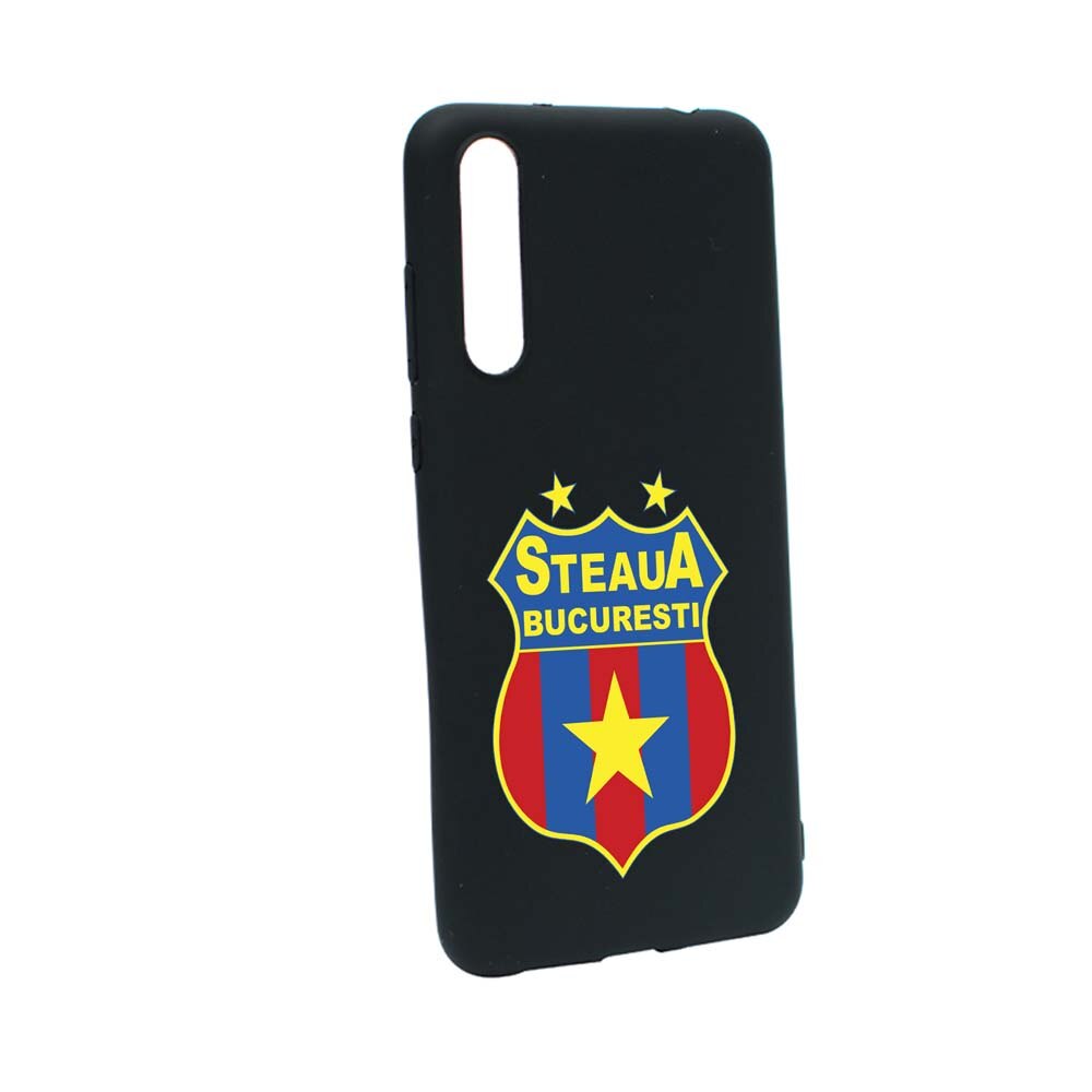 Husa Samsung Galaxy A70 / Galaxy A70s, Steaua Bucuresti, rezistenta la uzura, anti-alunecare, din silicon Premium, B230