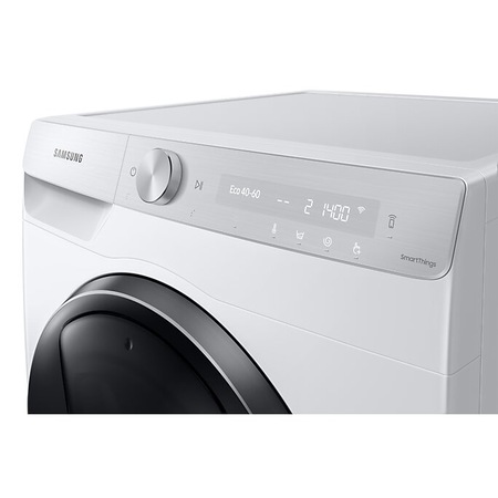 Masina de spalat rufe Samsung WW90T986ASH/S7, 9 kg, 1600 RPM, Clasa A, QuickDrive, AI Control, Auto Dispenser, Add Wash, Super Speed 39, Motor Digital Inverter, VRT+, Wifi, Alb