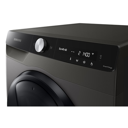 Masina de spalat rufe Samsung WW90T854DBX/S7, 9 kg, 1400 RPM, Clasa A, QuickDrive, AI Control, Add Wash, Steam, Super Speed 39, Motor Digital Inverter, Wifi, Inox