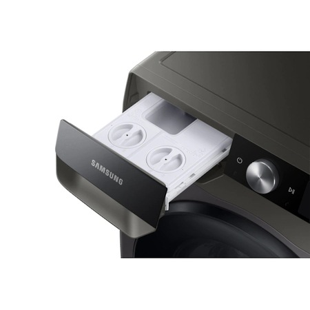 Masina de spalat rufe Samsung WW90T734DBX/S7, 9 kg, 1400 RPM, Clasa A, QuickDrive, AI Control, Auto Dispenser, Steam, Super Speed 59, Motor Digital Inverter, Wifi, Inox