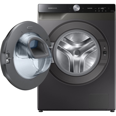 Masina de spalat rufe Samsung WW90T754DBX/S7, 9 kg, 1400 RPM, Clasa A, Quick Bubble, AI Control, Add Wash, Steam, Super Speed 39, Motor Digital Inverter, Wifi, Inox