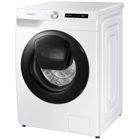 Masina de spalat rufe Samsung WW90T554DAW/S7, 9 kg, 1400 RPM, Clasa A, Add Wash, AI Control, Steam, Eco Bubble, Drum Clean, Motor Digital Inverter, Wifi, Alb