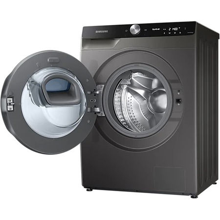 Masina de spalat rufe cu uscator Samsung WD90T754DBX/S7, Spalare 9 kg, Uscare 6 kg, 1400 RPM, Clasa B, QuickDrive, AI Control, Add Wash, Super Speed 39, Steam, Motor Digital Inverter, Wifi, Inox