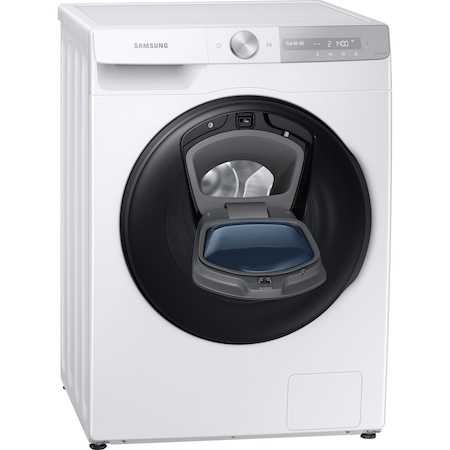 Masina de spalat rufe cu uscator Samsung WD90T754DBH/S7, Spalare 9 kg, Uscare 6 kg, 1400 RPM, Clasa B, Quick Bubble, AI Control, Add Wash, Super Speed 39, Steam, Motor Digital Inverter, Wifi, Alb