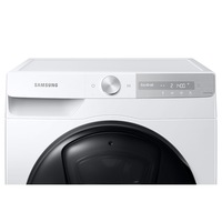 Masina de spalat rufe cu uscator Samsung WD90T754DBH/S7, Spalare 9 kg, Uscare 6 kg, 1400 RPM, Clasa B, QuickDrive, AI Control, Add Wash, Super Speed 39, Steam, Motor Digital Inverter, Wifi, Alb