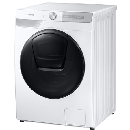 Пералня със сушилня Samsung WD90T754DBH/S7, Пране 9 кг, Сушене 6 кг, 1400 об/мин, Клас B, Quick Bubble, AI Control, Add Wash, Super Speed 39, Steam, Дигитален инверторен мотор, Wifi, Бял