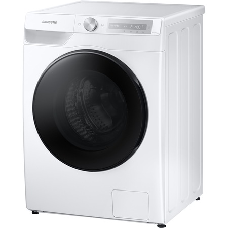Masina de spalat rufe cu uscator Samsung WD80T634DBH/S7, Spalare 8 kg, Uscare 5 kg, 1400 RPM, Clasa B, AI Control, Auto Dispenser, Super Speed 59, Steam, Motor Digital Inverter, Wifi, Alb