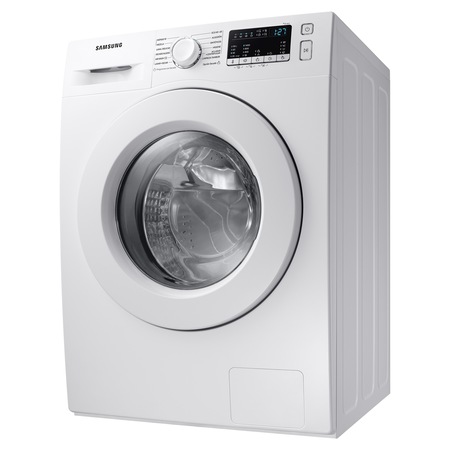 Masina de spalat rufe cu uscator Samsung WD80T4046EE/LE, Spalare 8 kg, Uscare 5 kg, 1400 RPM, Clasa C, Eco Bubble, Bubble Soak, Steam, Airwash, Motor Digital Inverter, Alb