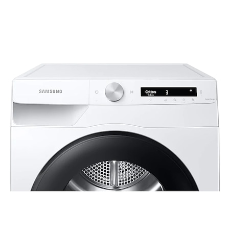 Uscator de rufe Samsung DV80T5220AW/S7, Pompa de caldura, 8 kg, Clasa A+++, AI Control, Quick Dry, Optimal Dry, Wifi, Alb