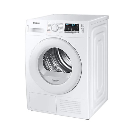 Uscator de rufe Samsung DV80TA020TT/LE, Pompa de caldura, 8 kg, Clasa A++, Quick Dry, Optimal Dry, Wrinkle Prevent, Smart Check,Alb