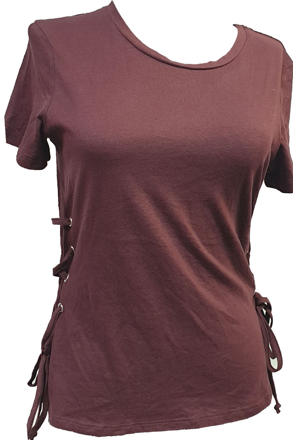 Tricou dama,Tally Weijl, grena cu bretea reglabila pe lateral, XS