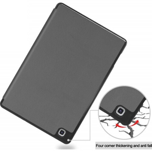 Husa Book Cover compatibila cu Samsung Galaxy Tab S6 Lite 10.4", Gri-TELGORBCS®