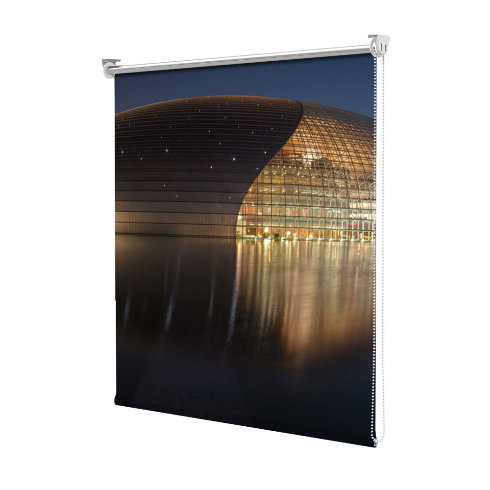 Rolete Art Shade tip Jaluzele cu Rulou si sistem inclus, Oul, Decoratiuni, Latime 55 cm x Inaltime 250 cm
