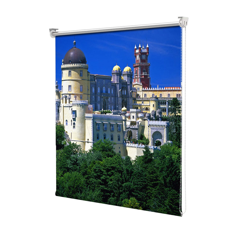 Rolete Art Shade tip Jaluzele cu Rulou si sistem inclus, Palatul National The Pena, Decoratiuni, Latime 55 cm x Inaltime 250 cm
