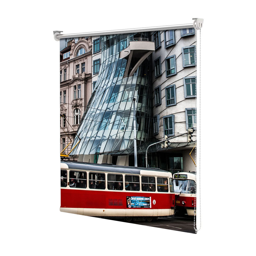 Rolete Art Shade tip Jaluzele cu Rulou si sistem inclus, Scurgerea timpului, Decoratiuni, Latime 55 cm x Inaltime 250 cm