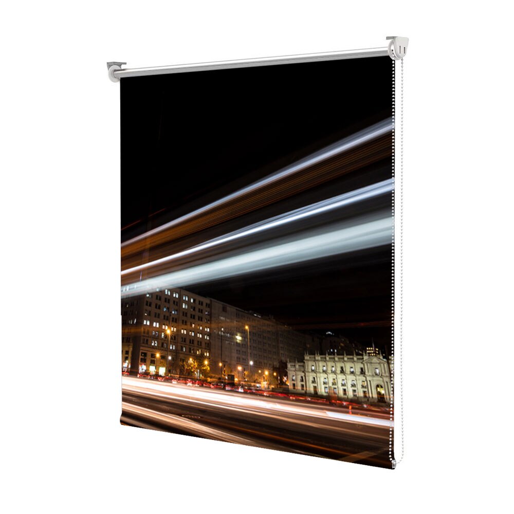 Rolete Art Shade tip Jaluzele cu Rulou si sistem inclus, Santiago Spania Noaptea, Decoratiuni, Latime 55 cm x Inaltime 250 cm