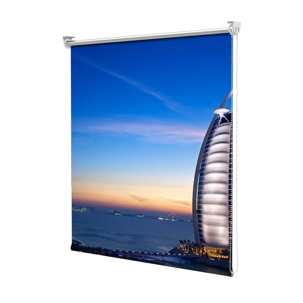 Rolete Art Shade tip Jaluzele cu Rulou si sistem inclus, Hotel in Dubai, Decoratiuni, Latime 55 cm x Inaltime 250 cm