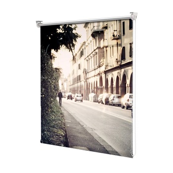 Rolete Art Shade tip Jaluzele cu Rulou si sistem inclus, Strada in Italia, Decoratiuni, Latime 55 cm x Inaltime 250 cm Rolete Art Shade tip Jaluzele cu Rulou si sistem inclus, Strada in Italia, Decoratiuni, Latime 55 cm x Inaltime 250 cm