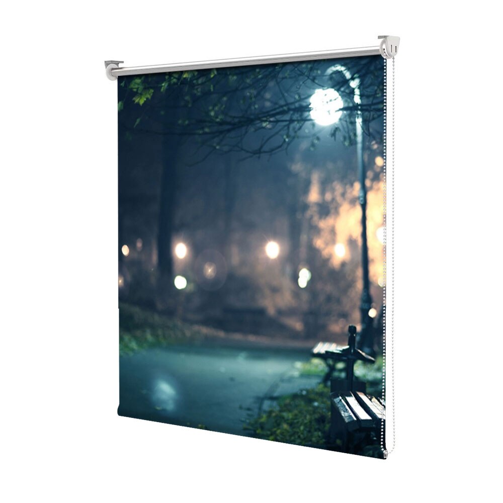 Rolete Art Shade tip Jaluzele cu Rulou si sistem inclus, In parc, Decoratiuni, Latime 55 cm x Inaltime 250 cm