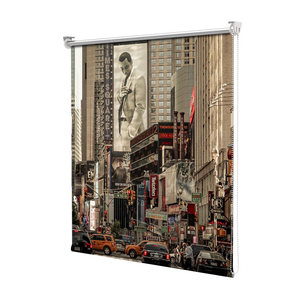 Rolete Art Shade tip Jaluzele cu Rulou si sistem inclus, Rascruce de drumuri, Decoratiuni, Latime 55 cm x Inaltime 250 cm