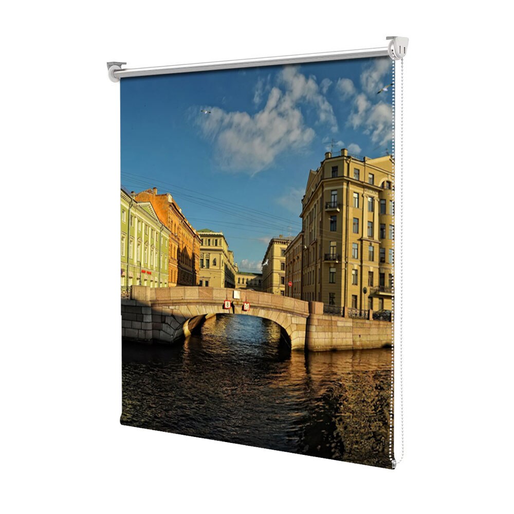 Rolete Art Shade tip Jaluzele cu Rulou si sistem inclus, Saint Petersburg Rusia, Decoratiuni, Latime 55 cm x Inaltime 250 cm