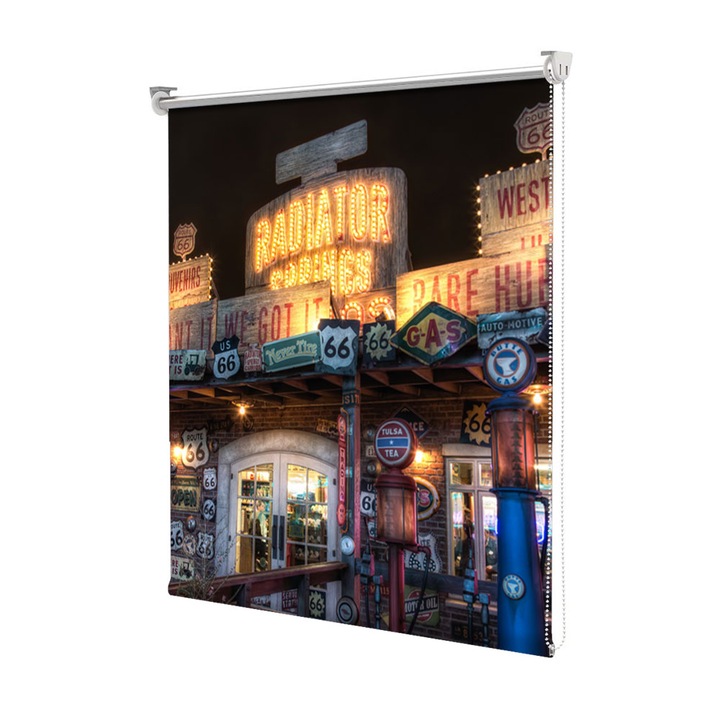 Rolete Art Shade tip Jaluzele cu Rulou si sistem inclus, Lumini, Decoratiuni, Latime 140 cm x Inaltime 130 cm