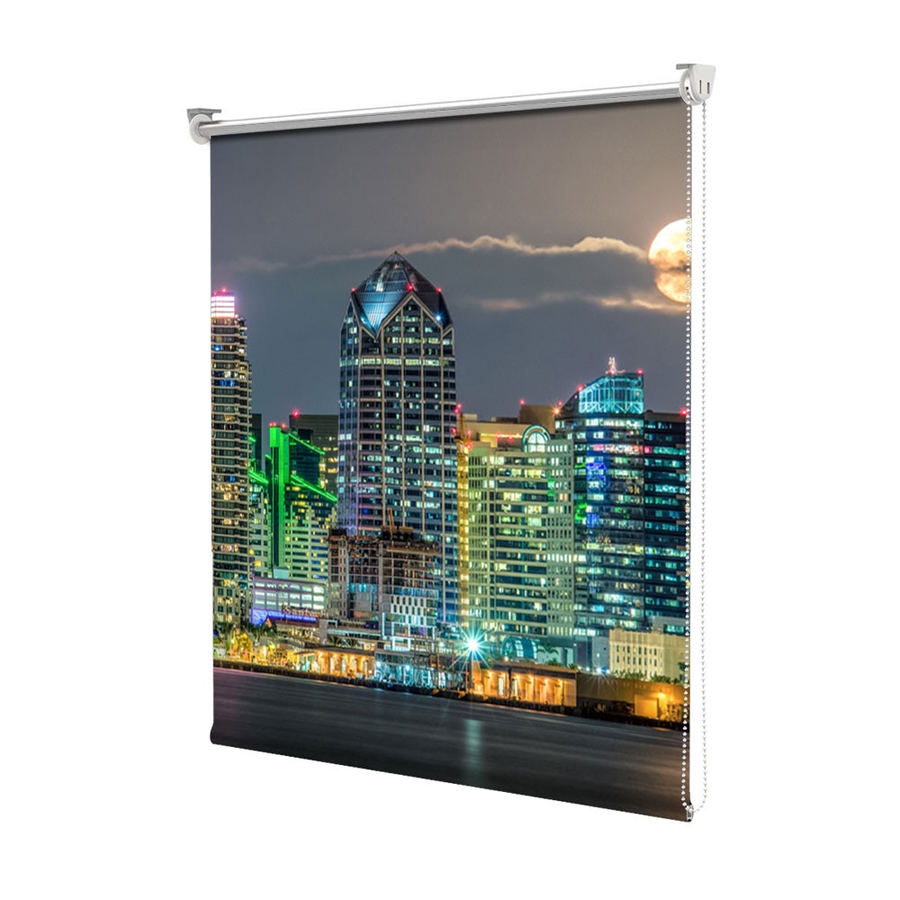 Rolete Art Shade tip Jaluzele cu Rulou si sistem inclus, San Diego2, Decoratiuni, Latime 55 cm x Inaltime 250 cm