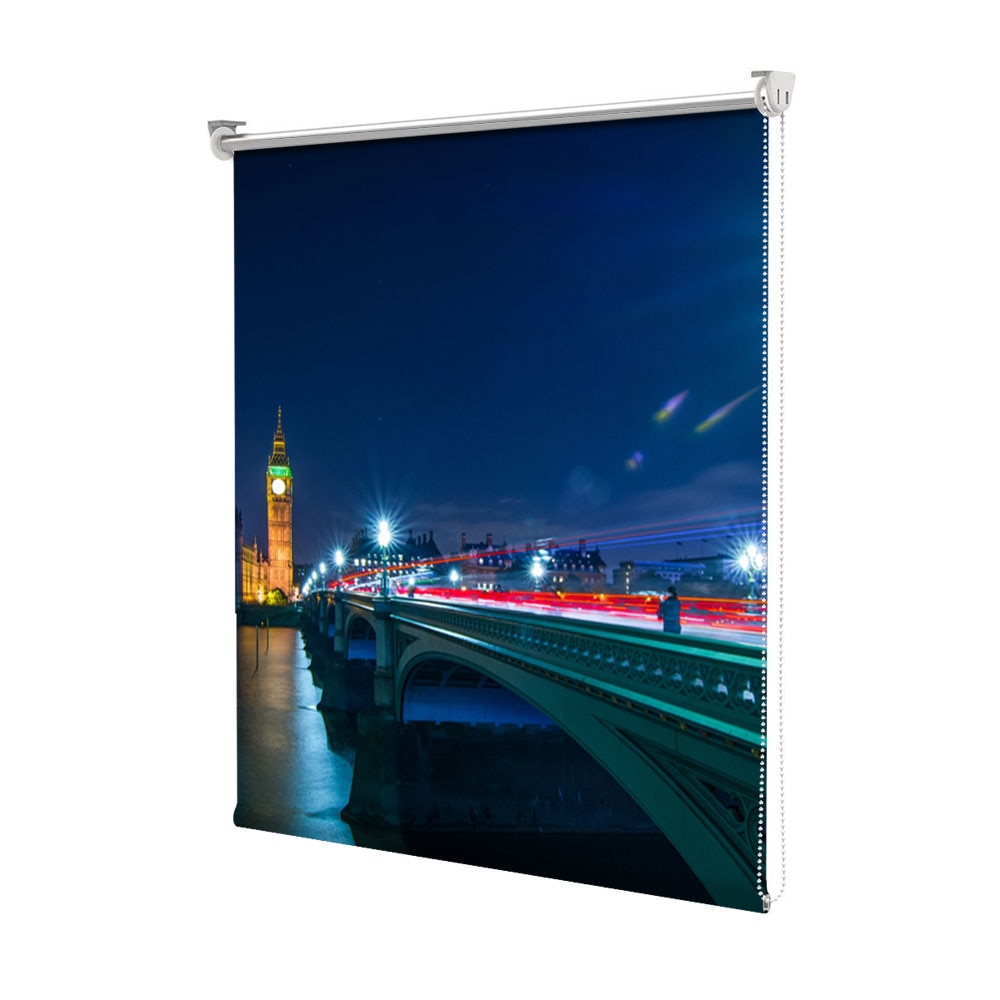 Rolete Art Shade tip Jaluzele cu Rulou si sistem inclus, Pod in Londra, Decoratiuni, Latime 55 cm x Inaltime 250 cm