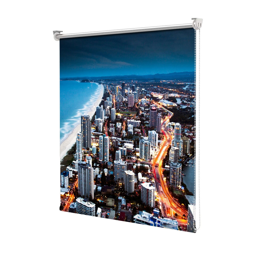 Rolete Art Shade tip Jaluzele cu Rulou si sistem inclus, Coasta Australiei, Decoratiuni, Latime 55 cm x Inaltime 250 cm