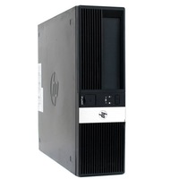 Sistem Desktop PC HP rp5800 SFF cu procesor Intel® Core™ i3-2120 3.30Ghz, 4GB Ram, 128GB SSD, Intel® HD Graphics, Windows 10 Pro, Black