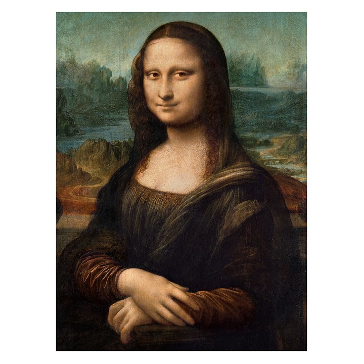Puzzle Clementoni - Museum, Leonardo, Gioconda, 500 piese