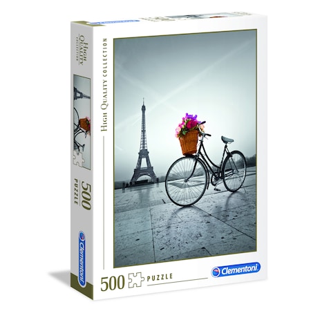 nap cheap Dairy products Puzzle Clementoni - Bicicleta cu flori in Paris, 500 piese - eMAG.ro