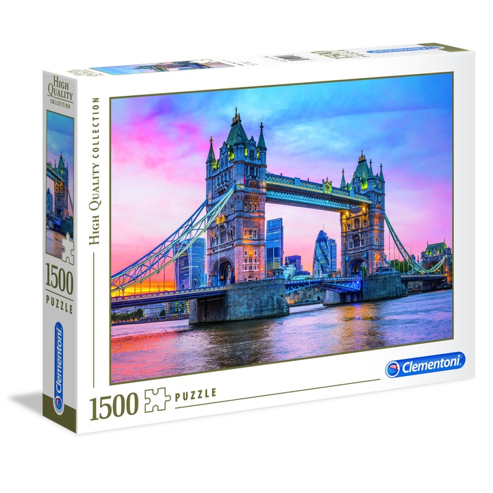 Пъзел Clementoni - London Bridge, 1500 части
