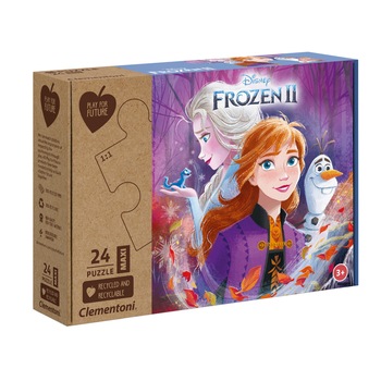 Puzzle maxi Clementoni - Disney Frozen II, 24 piese Puzzle maxi Clementoni - Disney Frozen II, 24 piese