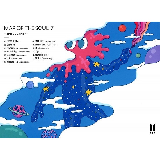 BTS - Map of the soul 7 - The Journey-Limited Edition (CD + CARTE
