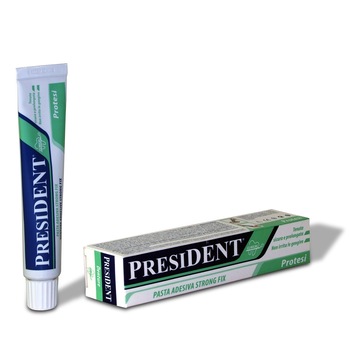 Crema adeziva proteza fixare ultra President Strong Fix 40ml made Italy Crema adeziva proteza fixare ultra President Strong Fix 40ml made Italy