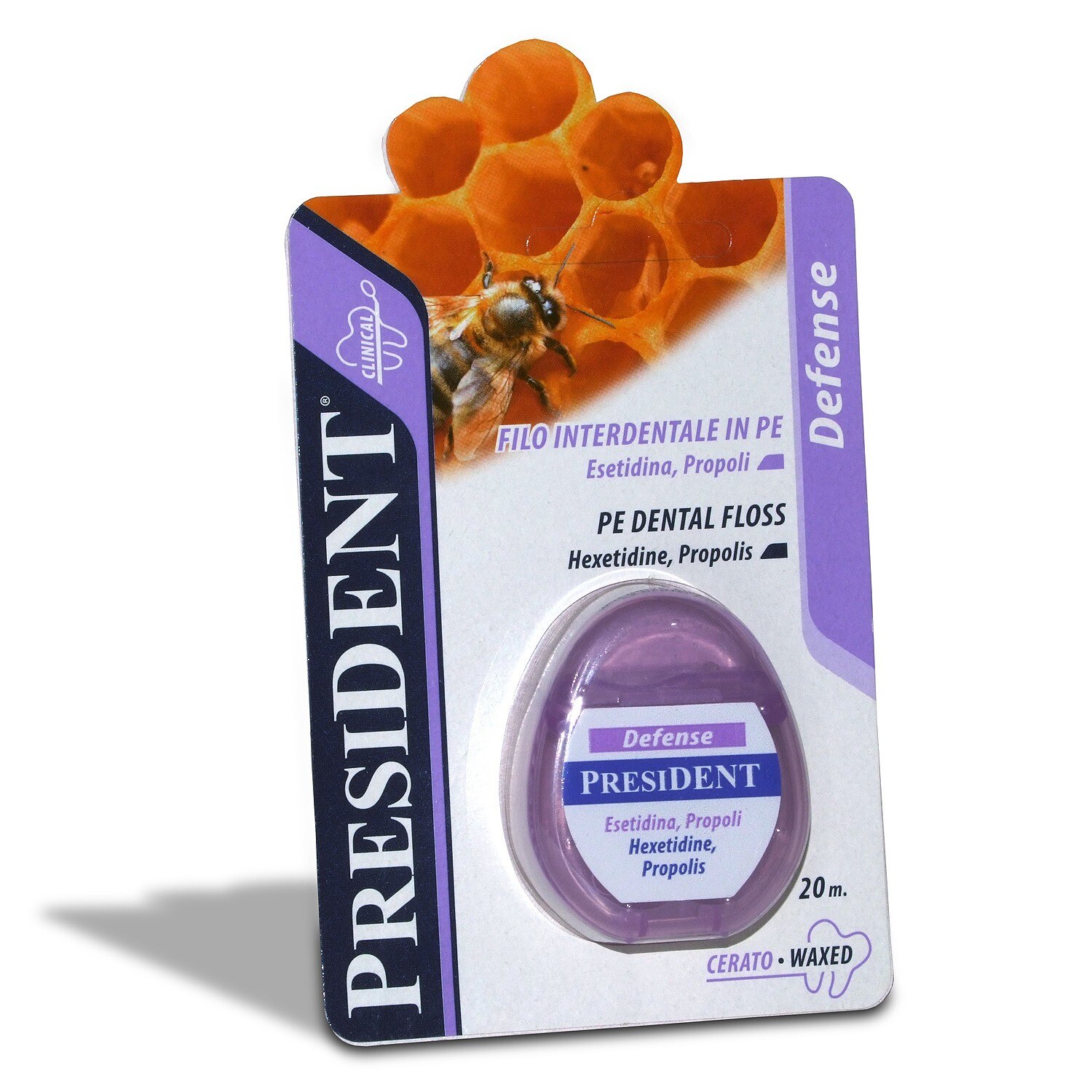 Ata dentara cu Propolis si Hexetidina PresiDent Defense 20m