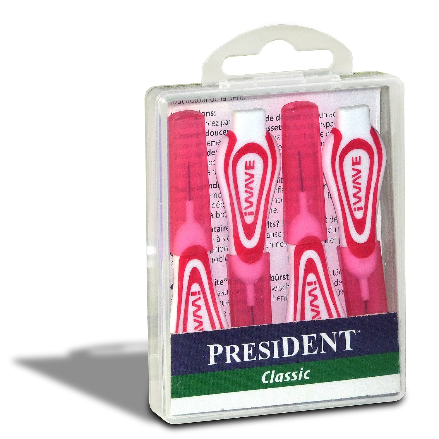 4 Periute interdentare XX Fine 0,23 mm President made in Italy