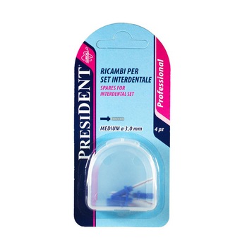 Set 4 periute Interdentare PresiDent Mediu Set 4 periute Interdentare PresiDent Mediu