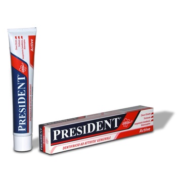 Pasta de dinti gingii inflamate si sangerande PresiDent Active boli parodontale (parodontoza) 75 ml made in Italy Pasta de dinti gingii inflamate si sangerande PresiDent Active boli parodontale (parodontoza) 75 ml made in Italy