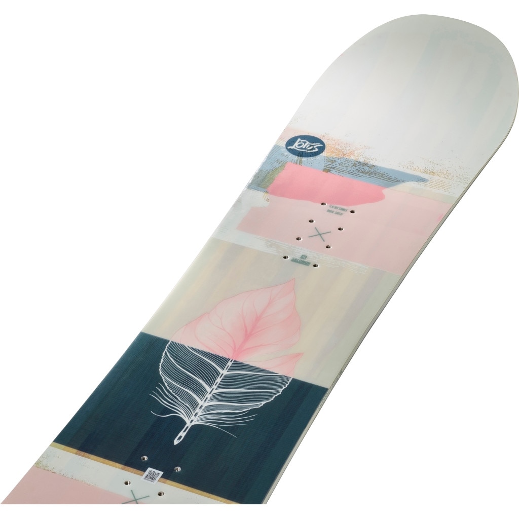 Cokes verslag doen van Meyella Snowboard pentru femei Salomon Lotus cu legaturi Spell, alb, marime 142 cm  - eMAG.ro