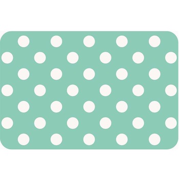Suport farfurie masa Venito, d-c-fix, verde mint cu buline, 29x44 cm Suport farfurie masa Venito, d-c-fix, verde mint cu buline, 29x44 cm