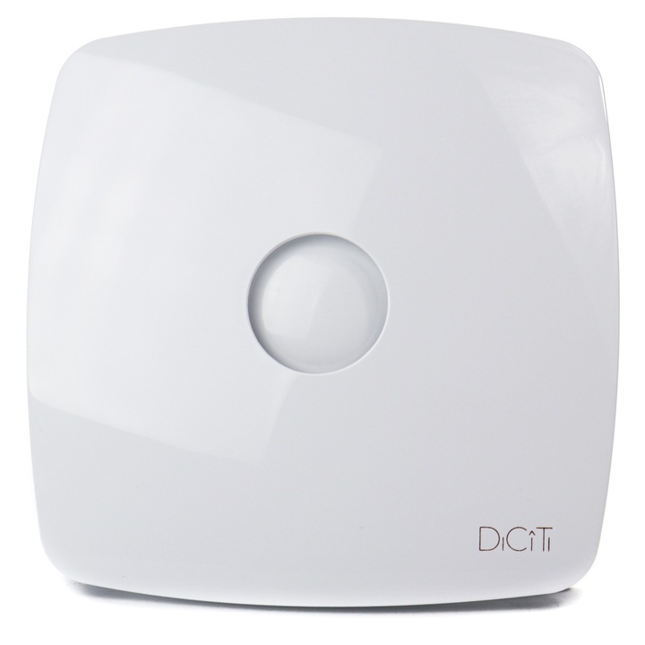 Ventilator de baie Rio 5C, Debit 180 m3/h, Diametru Ø123, Clapeta antiretur