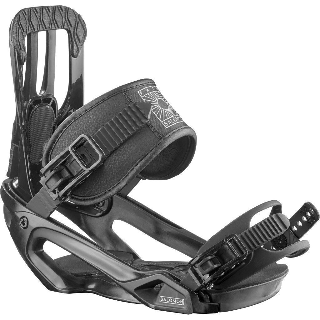 Snowboard pentru barbati Salomon Pulse, cu legaturi Pact, negru