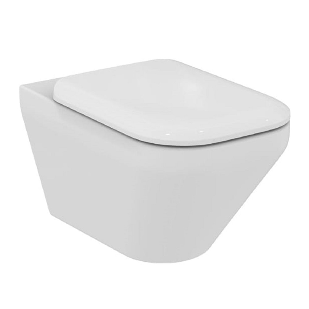 Vas wc suspendat, fara rama cu capac, Ideal Standard Tonic ii, 36 x 56 .5cm