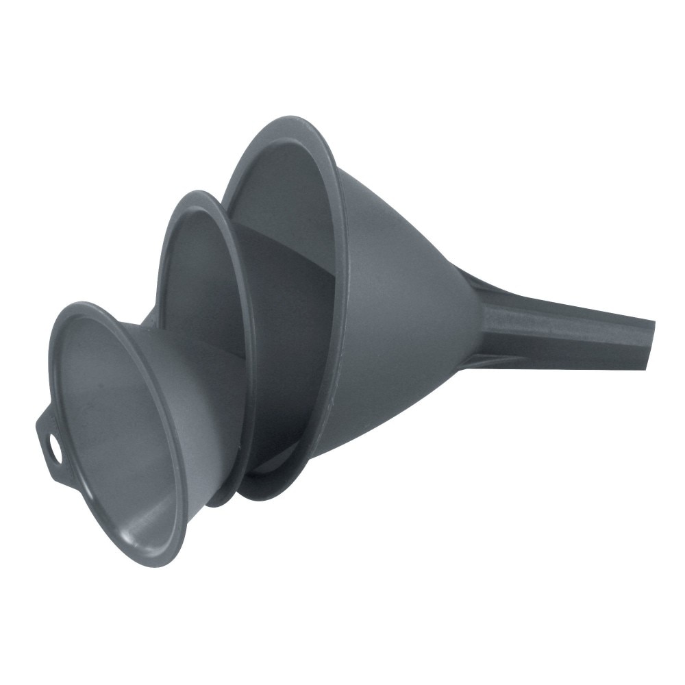 Set 3 palnii din plastic, gri