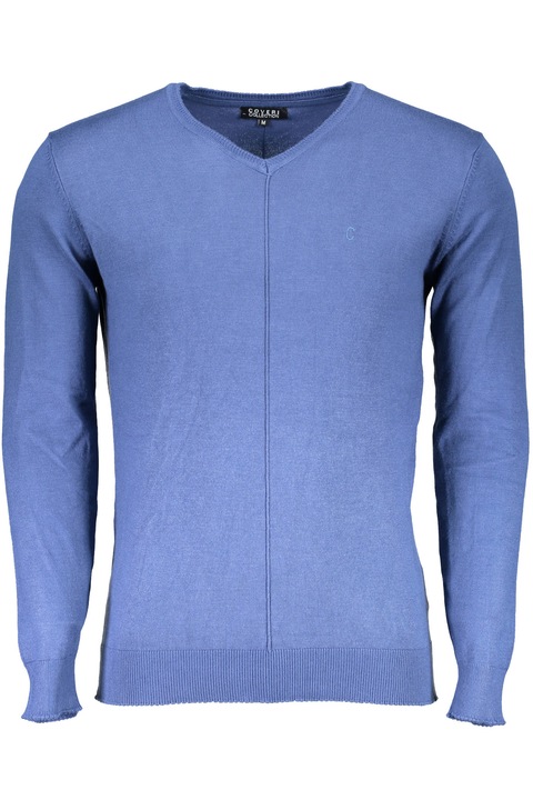 Hosszú ujjú pulóver, Enrico Coveri, kék L INTL 4686, Világoskék, L