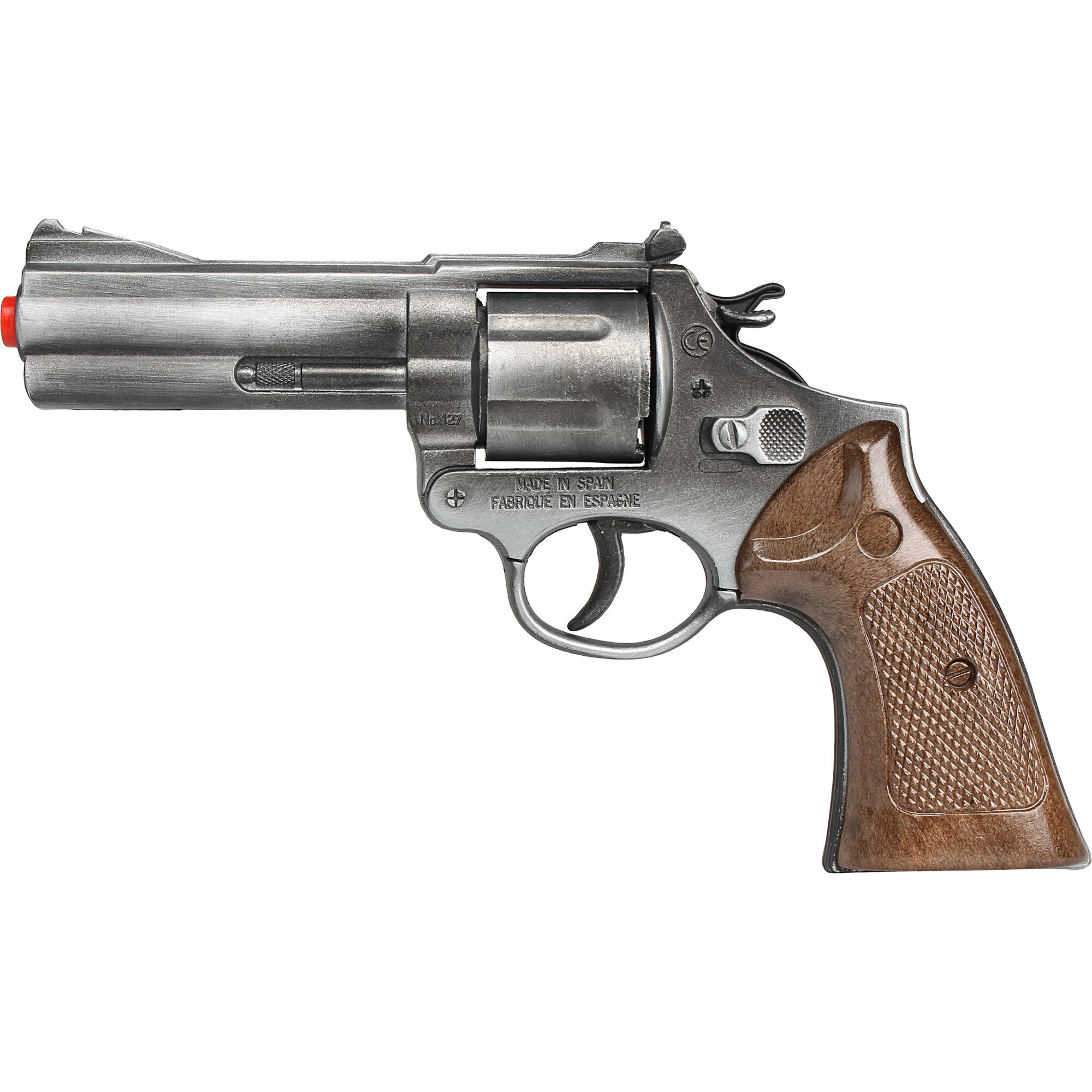 Arma de jucarie Gonher Revolver politie 12 - old silver