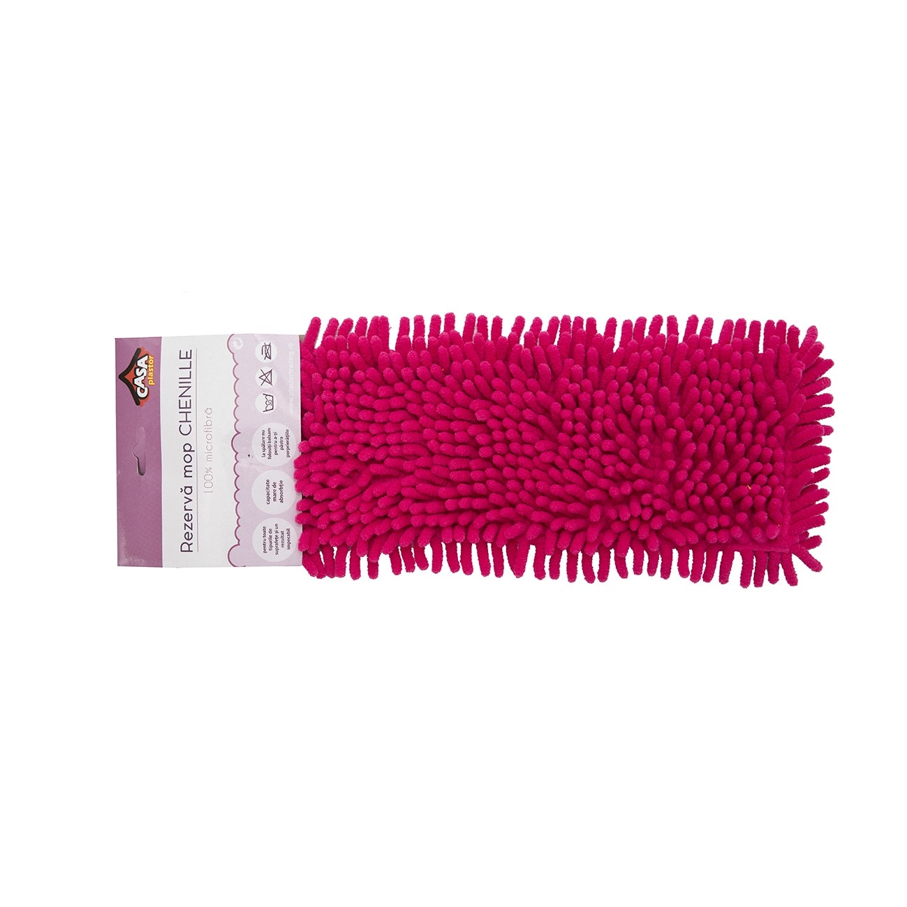 Rezerva mop Chenille, roz