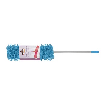 Mop Chenille, coada telescopica, albastru Mop Chenille, coada telescopica, albastru